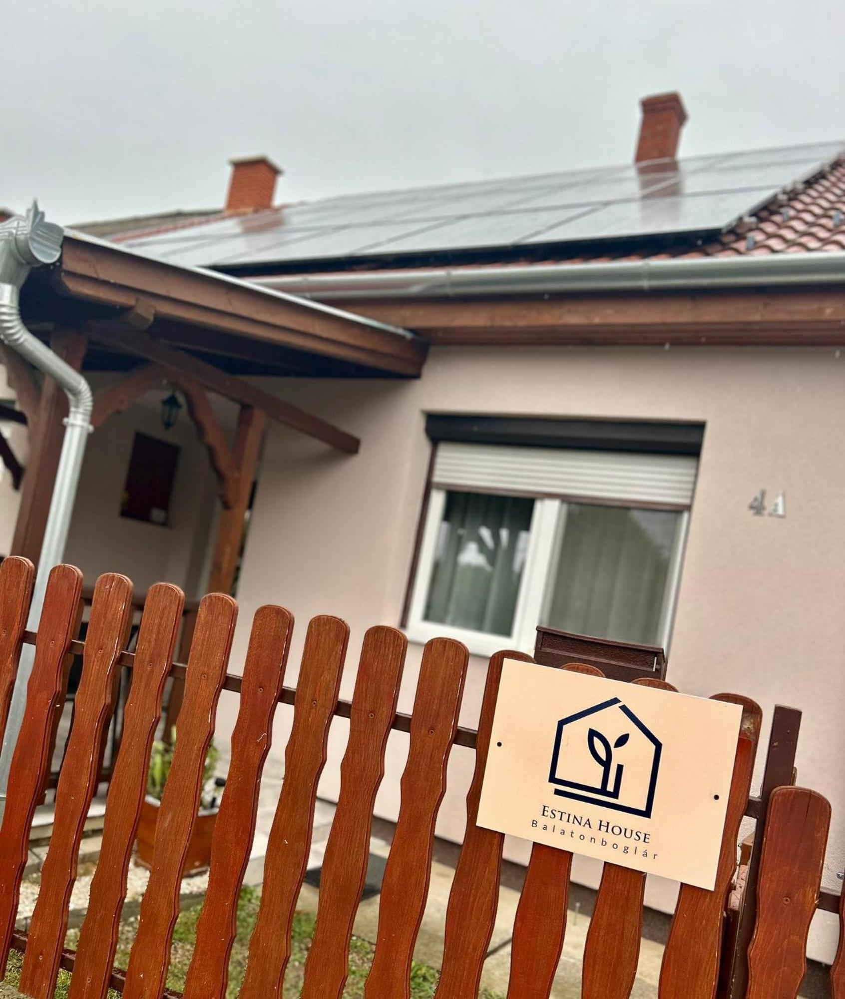 Estina House Villa Balatonboglár Dış mekan fotoğraf